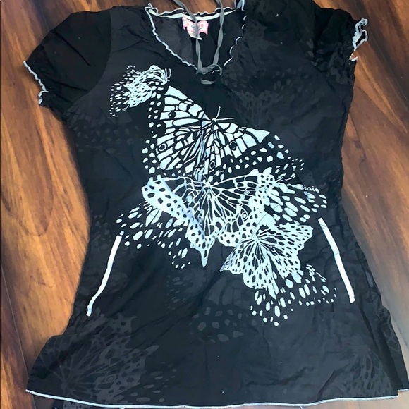 Koi scrub top
